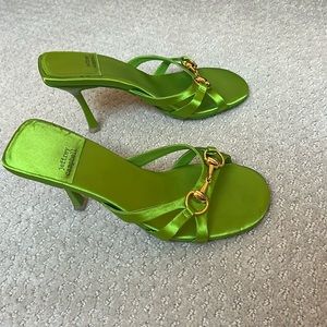 Jeffrey Campbell Satin Horsebit Heels